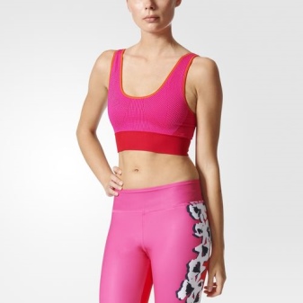 Adidas by Stella McCartney (52 фото): кросівки, жіночі рюкзаки, сумки, шорти, легінси та інший одяг