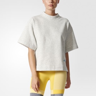 Adidas by Stella McCartney (52 фото): кросівки, жіночі рюкзаки, сумки, шорти, легінси та інший одяг