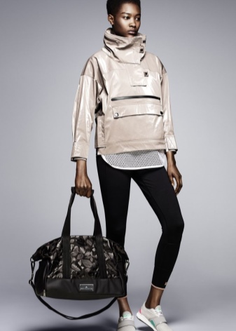 Adidas by Stella McCartney (52 фото): кросівки, жіночі рюкзаки, сумки, шорти, легінси та інший одяг