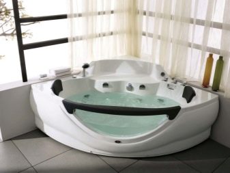 Акрилові гідромасажні ванни: кутові ванни з гідромасажем, акрилові гідромасажні джакузі для двох та інші