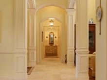 Арка в коридорі (61 фото): як оформити арку з гіпсокартону між передпокоєм і кухнею? Дизайнерські ідеї та особливості обробки