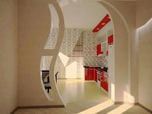 Арка в коридорі (61 фото): як оформити арку з гіпсокартону між передпокоєм і кухнею? Дизайнерські ідеї та особливості обробки