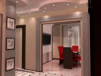 Арка в коридорі (61 фото): як оформити арку з гіпсокартону між передпокоєм і кухнею? Дизайнерські ідеї та особливості обробки