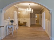 Арка в коридорі (61 фото): як оформити арку з гіпсокартону між передпокоєм і кухнею? Дизайнерські ідеї та особливості обробки