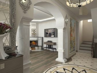 Арка в коридорі (61 фото): як оформити арку з гіпсокартону між передпокоєм і кухнею? Дизайнерські ідеї та особливості обробки