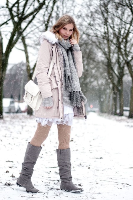 Біла парку (39 фото): жіноча зимове і весняна куртка білого кольору