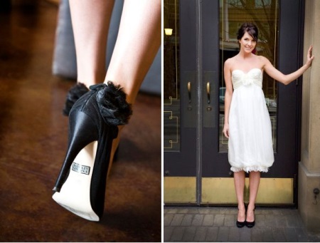 Біле плаття і туфлі (67 фото): яке надіти з червоними, білими або чорними туфлями, які підійдуть колготки