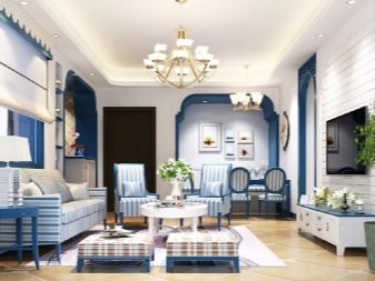 Блакитні дивани (55 фото): кутовий, розкладний і єврокнижка в дизайні інтер’єру кімнати, велюровий та інші