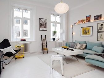 Блакитні дивани (55 фото): кутовий, розкладний і єврокнижка в дизайні інтер’єру кімнати, велюровий та інші