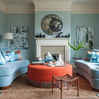 Блакитні дивани (55 фото): кутовий, розкладний і єврокнижка в дизайні інтер’єру кімнати, велюровий та інші