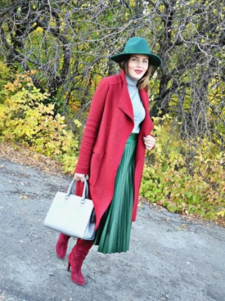 Бордові чоботи (42 фото): з чим носити жіночі зимові моделі кольору бордо