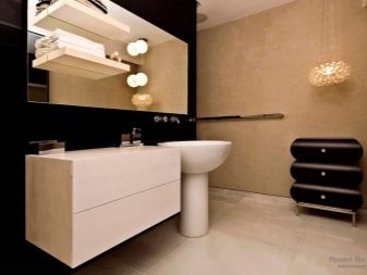 Декоративна штукатурка для ванної кімнати (56 фото): вологостійка венеціанська та інші види для внутрішньої обробки стін, варіанти дизайну