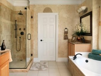 Декоративна штукатурка для ванної кімнати (56 фото): вологостійка венеціанська та інші види для внутрішньої обробки стін, варіанти дизайну