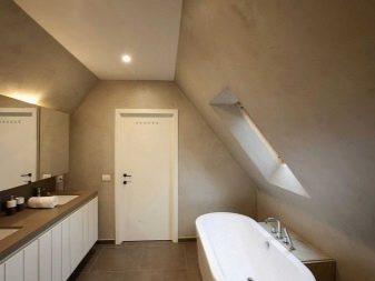 Декоративна штукатурка для ванної кімнати (56 фото): вологостійка венеціанська та інші види для внутрішньої обробки стін, варіанти дизайну