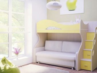 Дитячий диван (84 фото): особливості вибору дивана-тахти і дивани-ліжка в кімнату для дітей, диван-трансформер з системою «акордеон» і «єврокнижка»