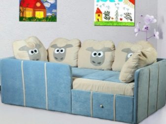 Дитячий диван (84 фото): особливості вибору дивана-тахти і дивани-ліжка в кімнату для дітей, диван-трансформер з системою «акордеон» і «єврокнижка»