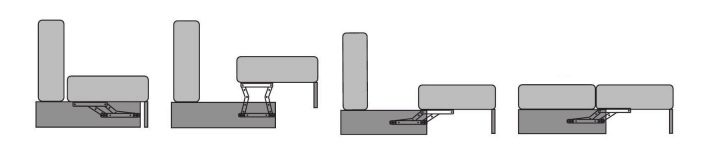 Дивани з рогожки (61 фото): чим тканина краще велюру і шенилла? Сірі і коричневі, кутові і «книжки». Приклади в інтер’єрі. Відгуки