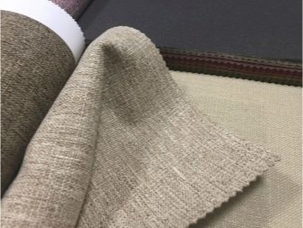 Дивани з рогожки (61 фото): чим тканина краще велюру і шенилла? Сірі і коричневі, кутові і «книжки». Приклади в інтер’єрі. Відгуки