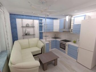 Дизайн кухні-вітальні 10-11 кв. м (55 фото): планування і варіанти інтер’єру кухні-вітальні 10-11 квадратних метрів у квартирі