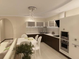 Дизайн кухні-вітальні 10-11 кв. м (55 фото): планування і варіанти інтер’єру кухні-вітальні 10-11 квадратних метрів у квартирі