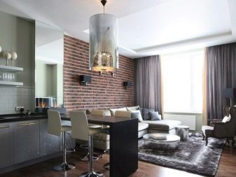 Дизайн кухні-вітальні 10-11 кв. м (55 фото): планування і варіанти інтер’єру кухні-вітальні 10-11 квадратних метрів у квартирі