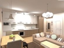 Дизайн кухні-вітальні 10-11 кв. м (55 фото): планування і варіанти інтер’єру кухні-вітальні 10-11 квадратних метрів у квартирі