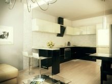 Дизайн кухні-вітальні 10-11 кв. м (55 фото): планування і варіанти інтер’єру кухні-вітальні 10-11 квадратних метрів у квартирі