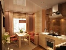 Дизайн кухні-вітальні 10-11 кв. м (55 фото): планування і варіанти інтер’єру кухні-вітальні 10-11 квадратних метрів у квартирі