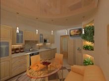 Дизайн кухні-вітальні 10-11 кв. м (55 фото): планування і варіанти інтер’єру кухні-вітальні 10-11 квадратних метрів у квартирі