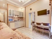 Дизайн кухні-вітальні 10-11 кв. м (55 фото): планування і варіанти інтер’єру кухні-вітальні 10-11 квадратних метрів у квартирі