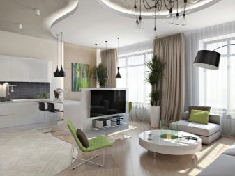 Дизайн кухні-вітальні 40 кв. м (35 фото): планування кухні 5 на 8 і 4 на 10 квадратів, варіанти інтер’єру