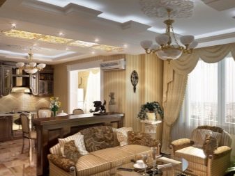 Дизайн кухні-вітальні 40 кв. м (35 фото): планування кухні 5 на 8 і 4 на 10 квадратів, варіанти інтер’єру