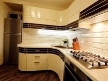 Дизайн кухні 9 квадратних метрів з холодильником (67 фото): цікаві проекти і варіанти інтер’єру. Як розмістити необхідну меблі?