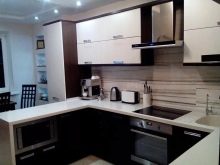 Дизайн кухні 9 квадратних метрів з холодильником (67 фото): цікаві проекти і варіанти інтер’єру. Як розмістити необхідну меблі?