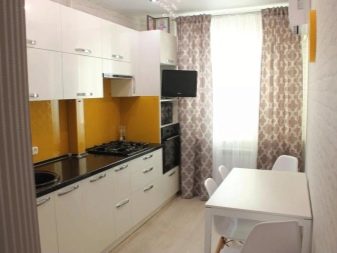 Дизайн кухні 9 квадратних метрів з холодильником (67 фото): цікаві проекти і варіанти інтер’єру. Як розмістити необхідну меблі?