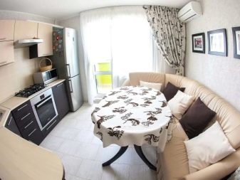 Дизайн кухні 9 квадратних метрів з холодильником (67 фото): цікаві проекти і варіанти інтер’єру. Як розмістити необхідну меблі?