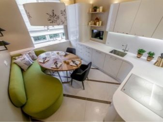 Дизайн кухні 9 квадратних метрів з холодильником (67 фото): цікаві проекти і варіанти інтер’єру. Як розмістити необхідну меблі?
