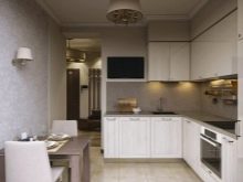 Дизайн кухні 9 квадратних метрів з холодильником (67 фото): цікаві проекти і варіанти інтер’єру. Як розмістити необхідну меблі?