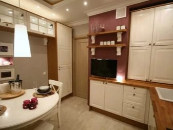 Дизайн кухні 9 квадратних метрів з холодильником (67 фото): цікаві проекти і варіанти інтер’єру. Як розмістити необхідну меблі?
