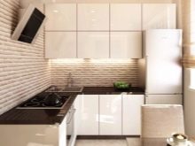 Дизайн кухні 9 квадратних метрів з холодильником (67 фото): цікаві проекти і варіанти інтер’єру. Як розмістити необхідну меблі?