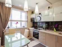 Дизайн кухні 9 квадратних метрів з холодильником (67 фото): цікаві проекти і варіанти інтер’єру. Як розмістити необхідну меблі?