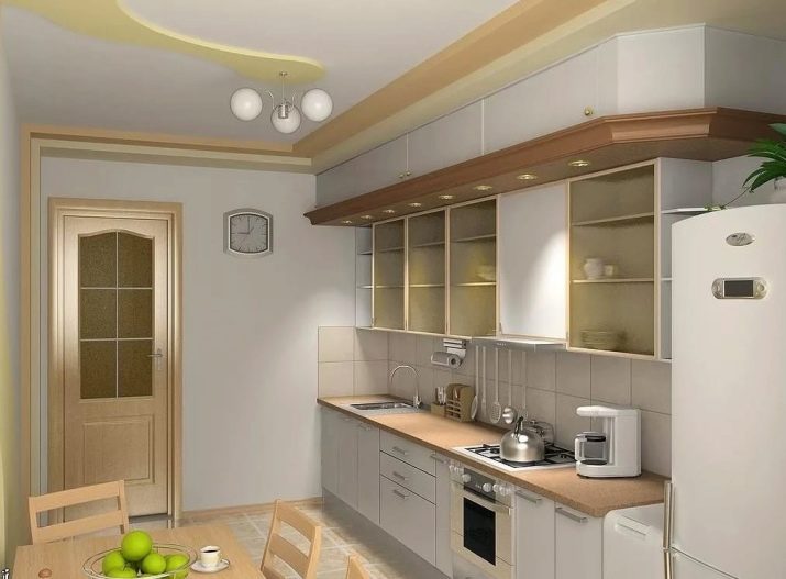 Дизайн кухні 9 квадратних метрів з холодильником (67 фото): цікаві проекти і варіанти інтер’єру. Як розмістити необхідну меблі?