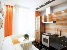 Дизайн кухні 9 квадратних метрів з холодильником (67 фото): цікаві проекти і варіанти інтер’єру. Як розмістити необхідну меблі?