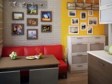 Дизайн кухні з диваном (36 фото): кутовий диванчик в інтер’єрі. Де краще поставити: навпроти кухонного гарнітура або біля вікна? Планування великої кухні