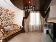 Дизайн штор для вітальні (115 фото): як красиво повісити штори в залі? Льняні та інші штори в інтер’єрі вітальні
