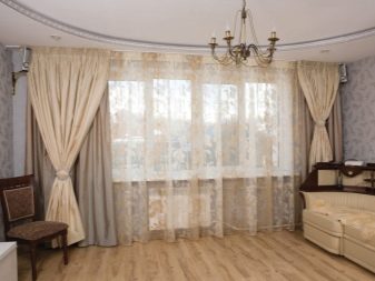 Дизайн штор для вітальні (115 фото): як красиво повісити штори в залі? Льняні та інші штори в інтер’єрі вітальні