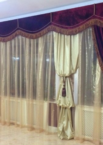 Дизайн штор для вітальні (115 фото): як красиво повісити штори в залі? Льняні та інші штори в інтер’єрі вітальні