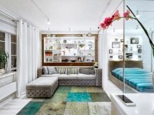 Дизайн спальні 14 кв. м (87 фото): інтер’єр і планування прямокутної кімнати, проект спальні-вітальні в сучасному стилі, розстановка меблів та зонування простору