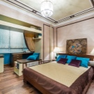 Дизайн спальні 14 кв. м (87 фото): інтер’єр і планування прямокутної кімнати, проект спальні-вітальні в сучасному стилі, розстановка меблів та зонування простору