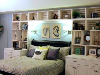 Дизайн спальні 14 кв. м (87 фото): інтер’єр і планування прямокутної кімнати, проект спальні-вітальні в сучасному стилі, розстановка меблів та зонування простору